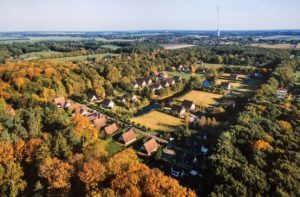 overzicht park de Heerlcikheyt Hoogersmilde